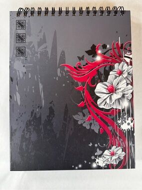 Piccadilly Spiral Sketchbook Floral Cover Notebook Art Journal Large Pad 🌺